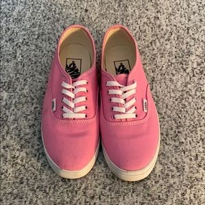Pink Vans Shoes